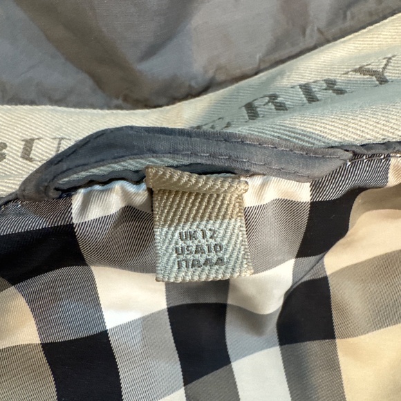 3/4 length Burberry Brit Metallic Trench Coat - Picture 2 of 3